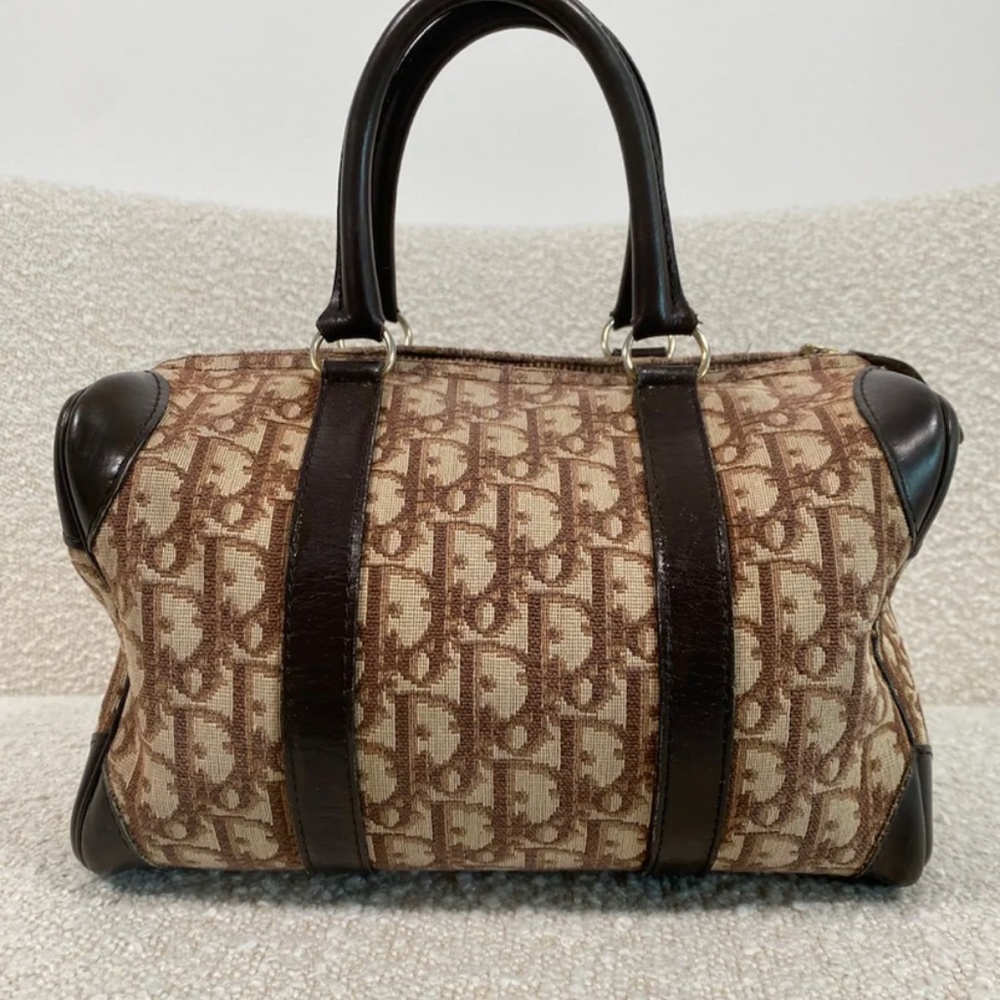 Authentic Dior Diorissimo Trotter Boston Bag